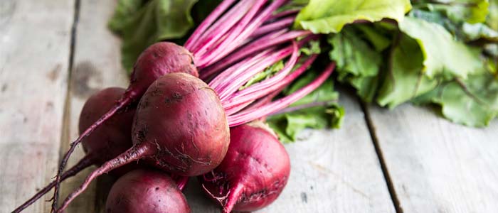 Pile of beetroots